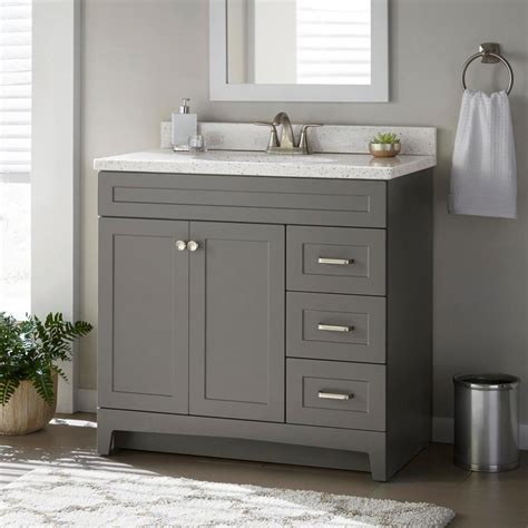 home depot bathroom vanities without tops